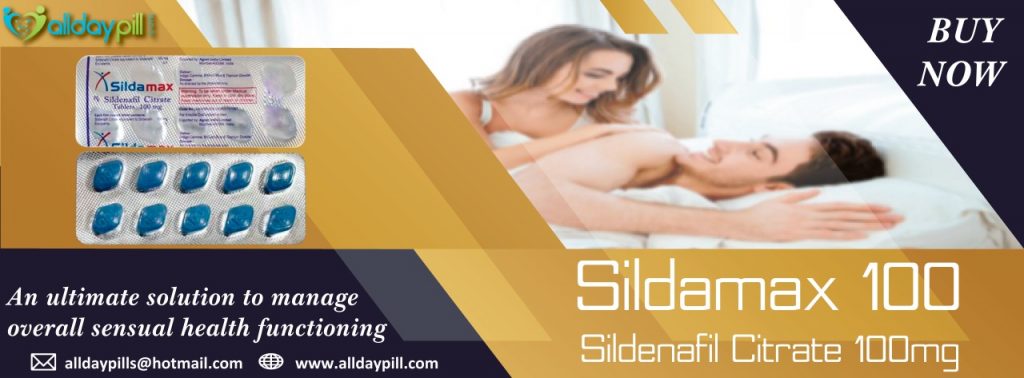 Manage and reverse erectile health in men with an improved solution- Sildamax 100